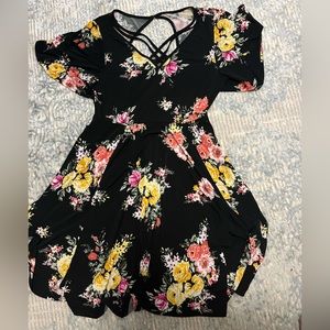 Torrid floral dress